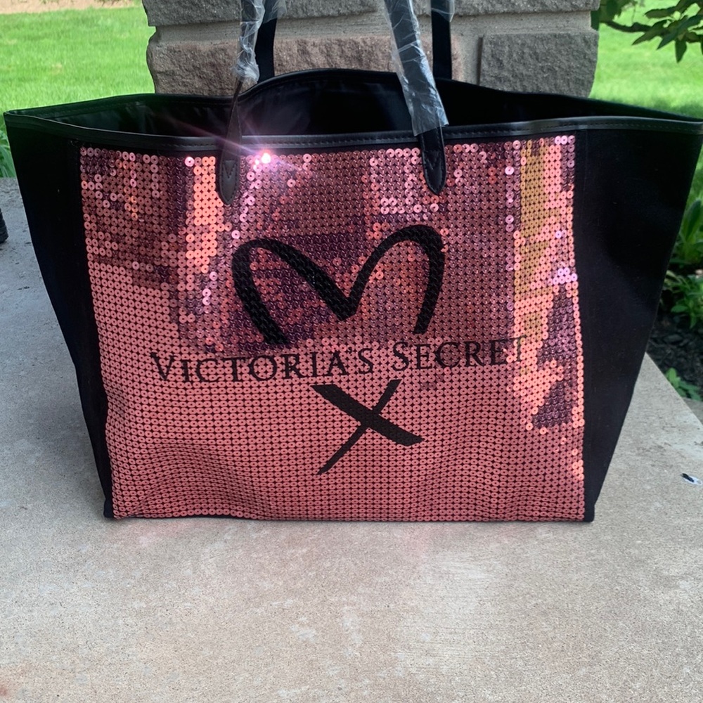 Victoria’s Secret Large Sequins Tote Bag
